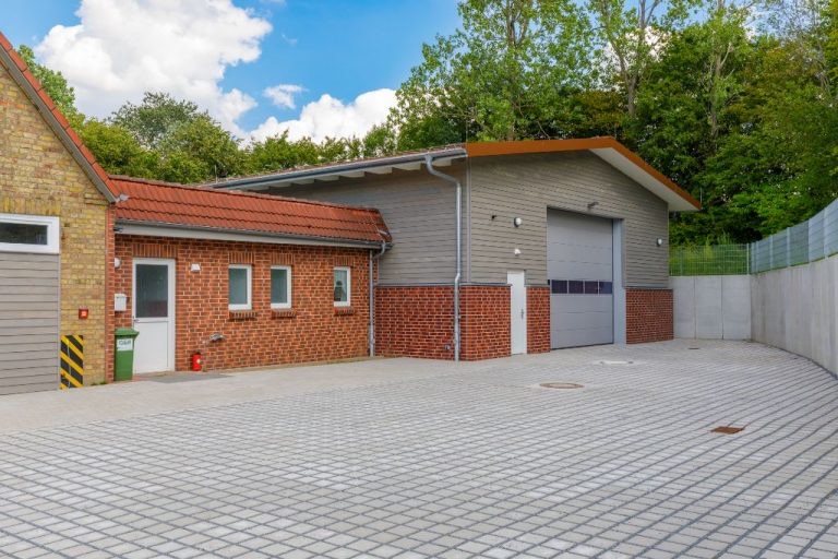 Fahrzeughalle Feuerwehr in Boitin-Resdorf – Ansicht 1