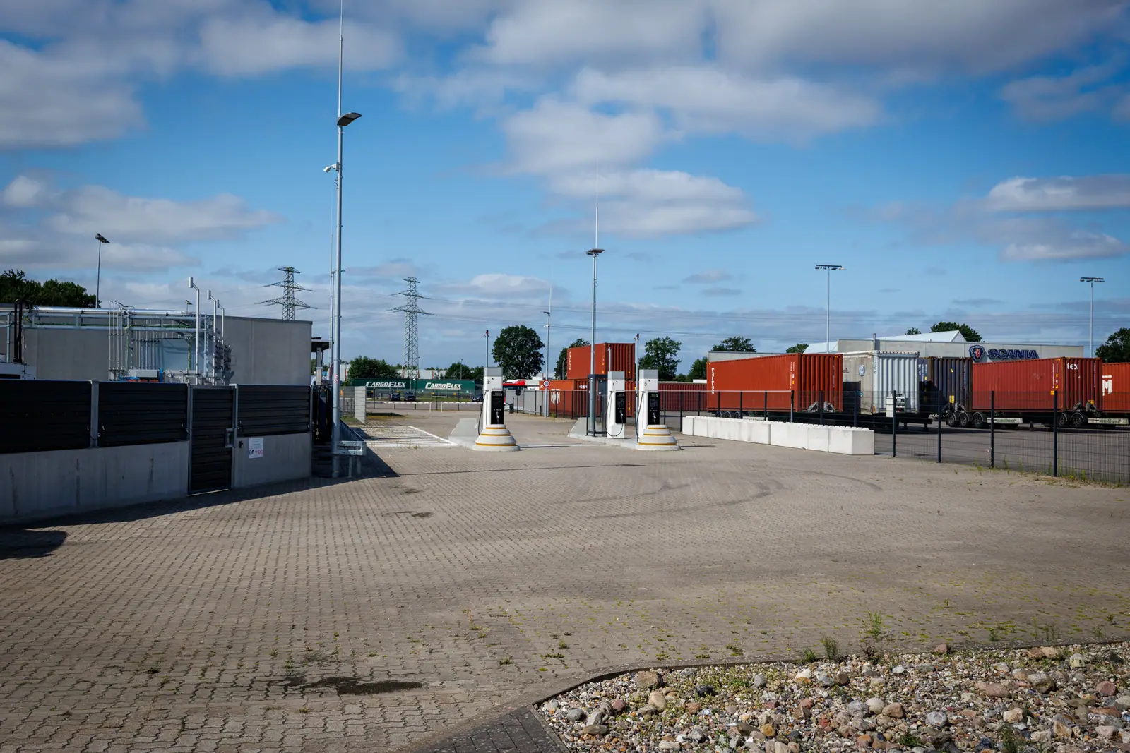 Neubau Wasserstofftankstelle Lübeck – Ansicht 1