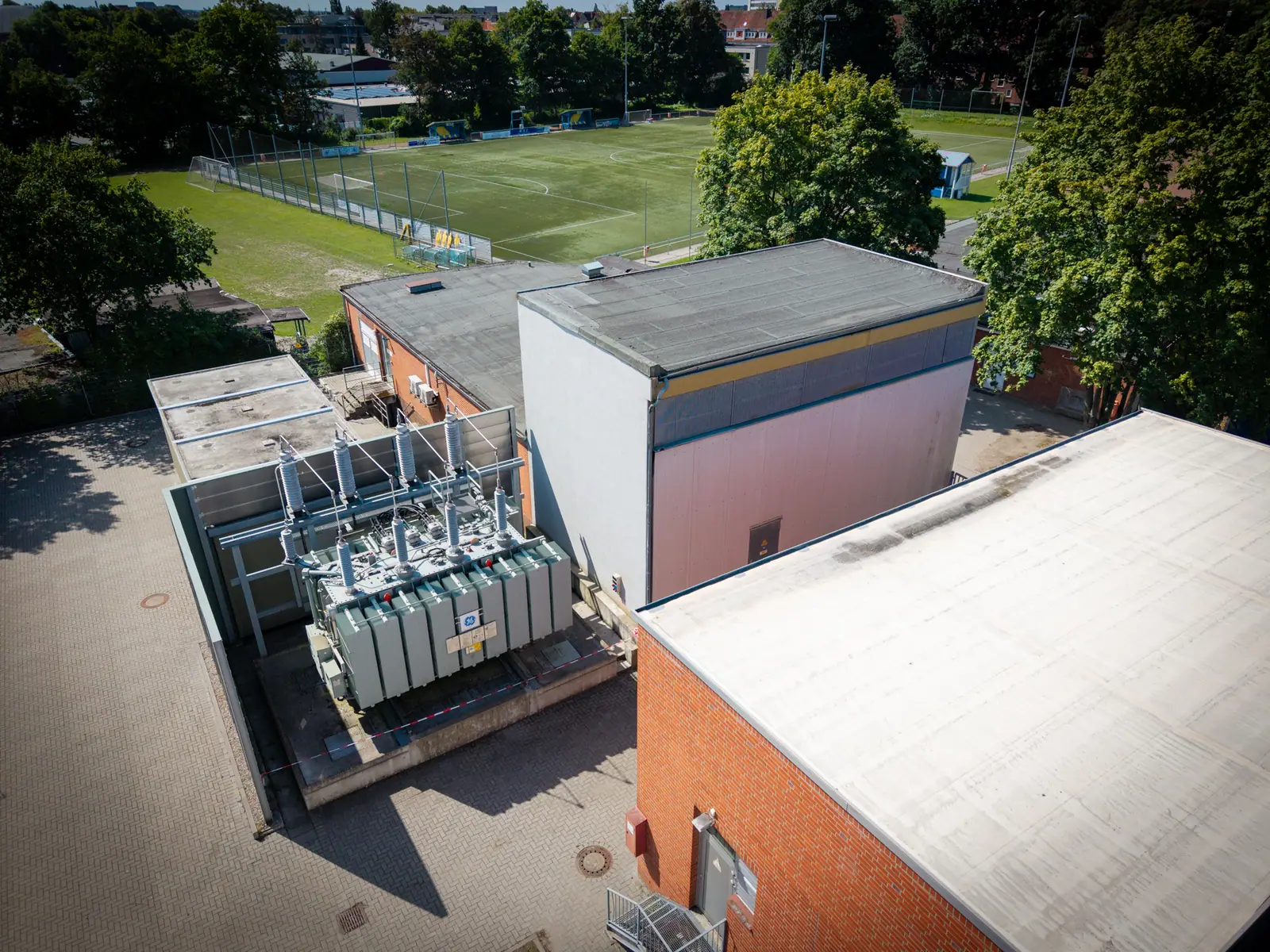Umbau Umspannwerk Lübeck – Ansicht 1